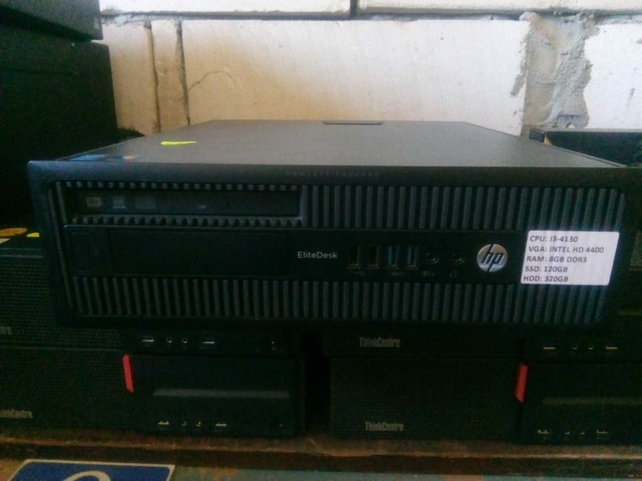 PC Calculator HP EliteDesk 800 G1, Intel Core i3-4130.