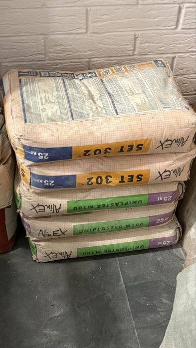 Клей плиточный Alinex сэт302 set302