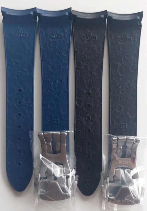 Curea silicon 20 mm compatibila Omega x Swatch Moonswatch Speedmaster