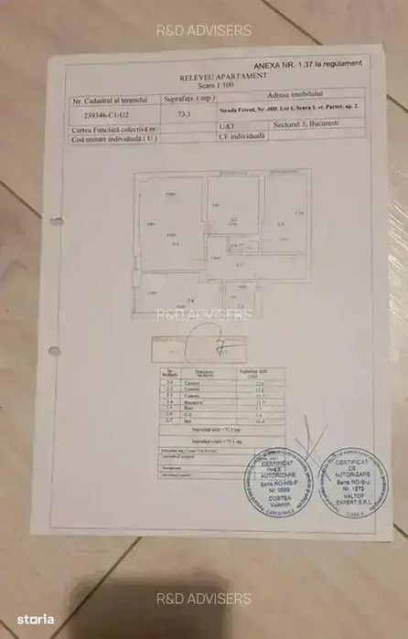 Apartament 3 Camere De Vanzare Theodor Pallady Mutare Imediata