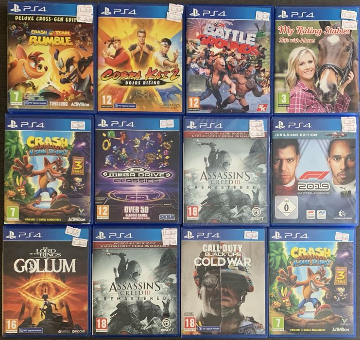 PS4 Игри за Playstation 4 - 18.00€ за брой