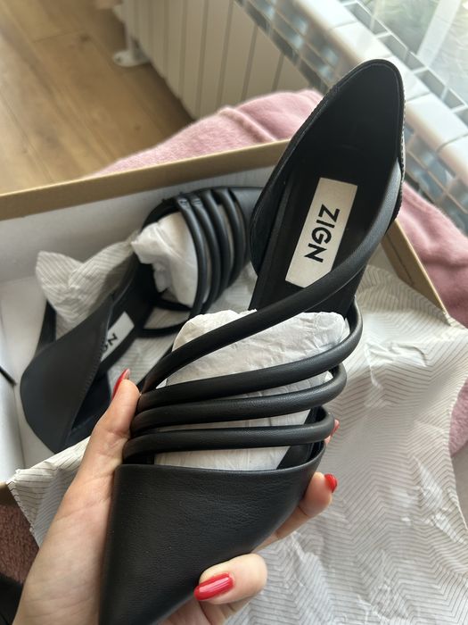 Обувки на ток ZIGN, размер 40