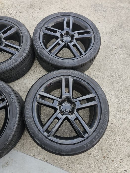 Jante originale Audi cu cauciucuri de vară