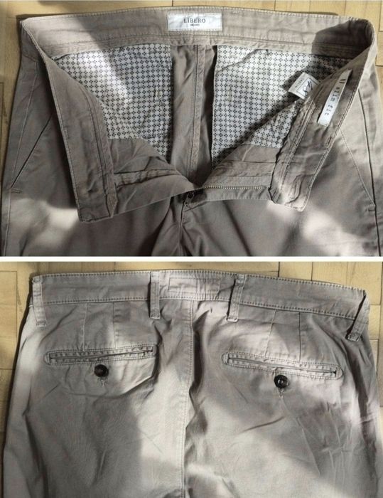 Pantaloni chino bărbați, Libero Milano, Italia, Slim Fit, 48 S / M