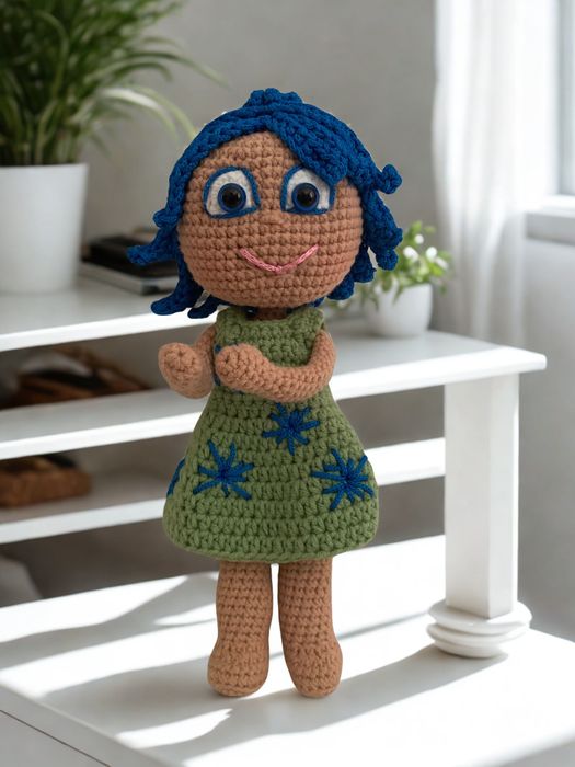 Плетена кукла “Радост/ Joy” от Inside Out