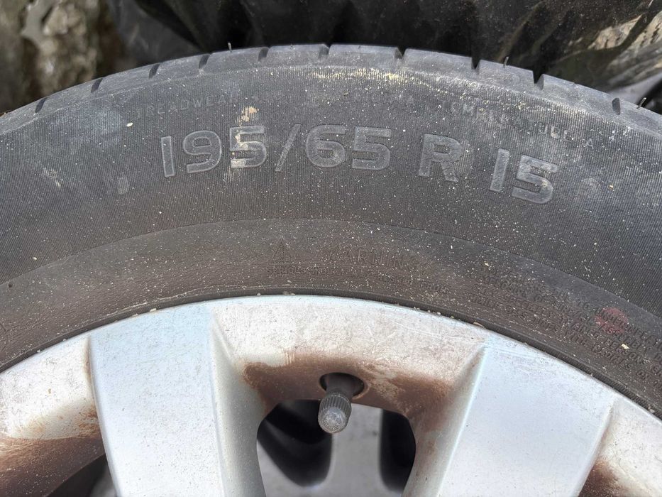 Cauciucuri de vara Michelin cu jante aliaj VW Volkswagen 195/65 R15