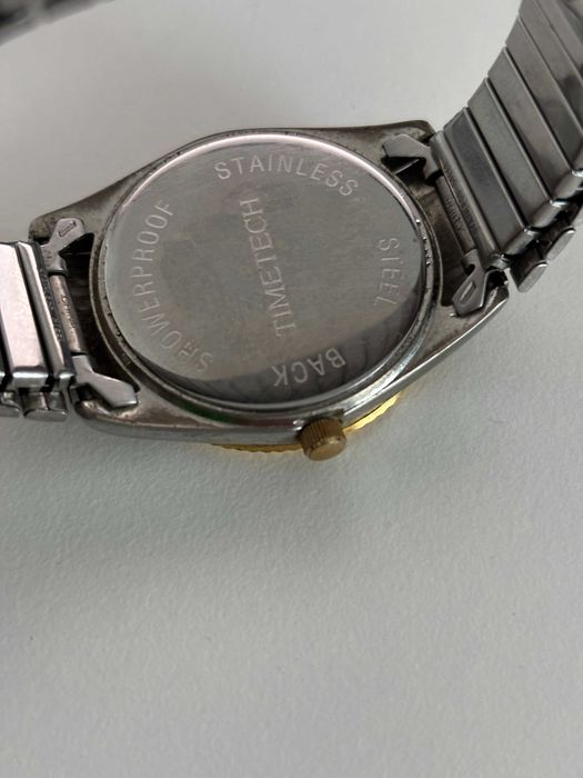 Ceas Timetech Quartz bicolor auriu argintiu — Japan Movt
