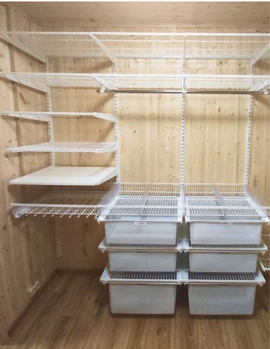 Гардеробные системы, комнаты