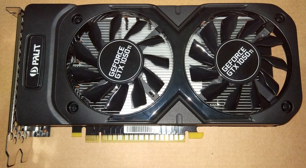 Видеокарта 1050 ti
