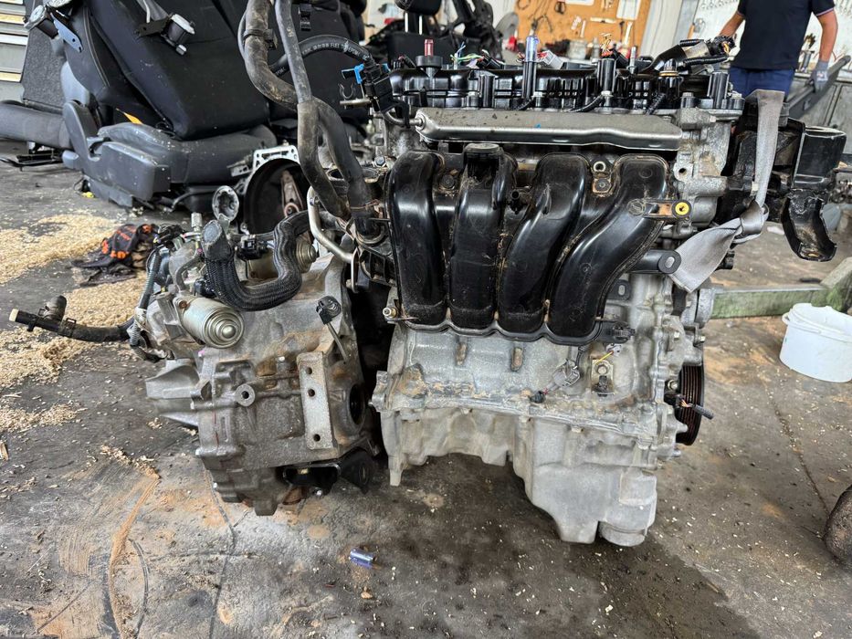 Двигател Toyota 1NR-FE + скоростна кутия C201G210 – 90 000 км