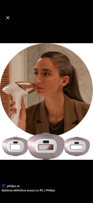 NOU / SIGILAT  Philips Lumea IPL Hair Removal 9900