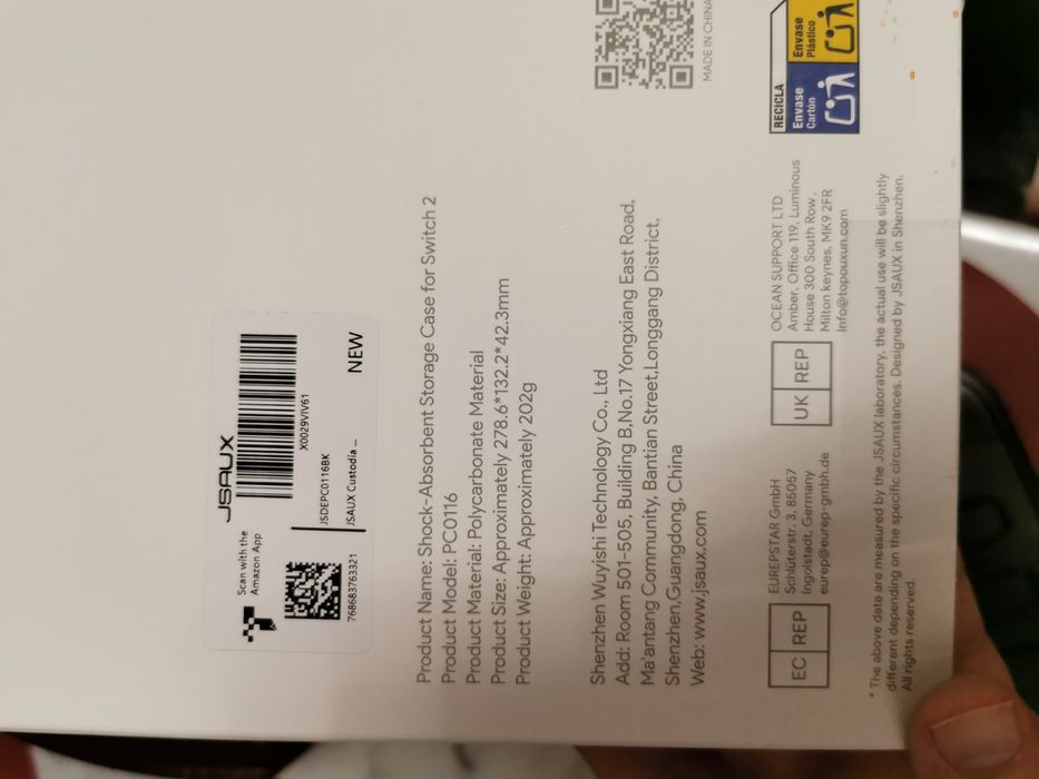 Protectie  Nintendo Switch 2 (2025)  JSAUX