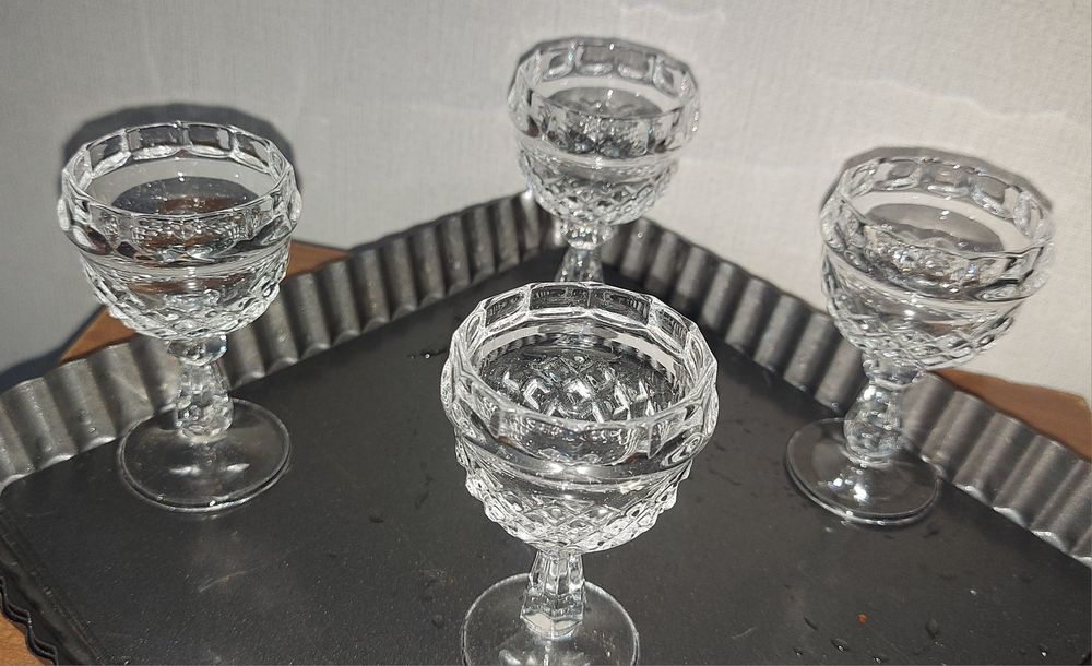 рюмки Аленький цветочек, хрусталь.