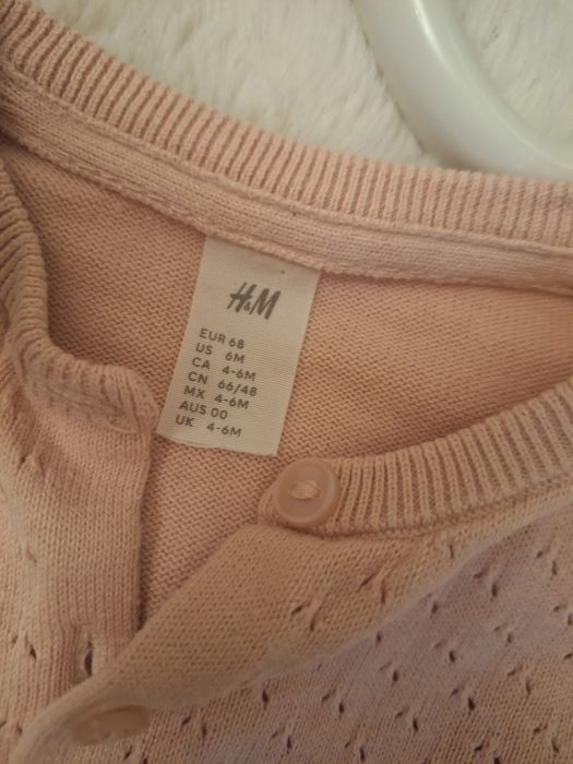 Cardigan fetiță H&M marimea 68