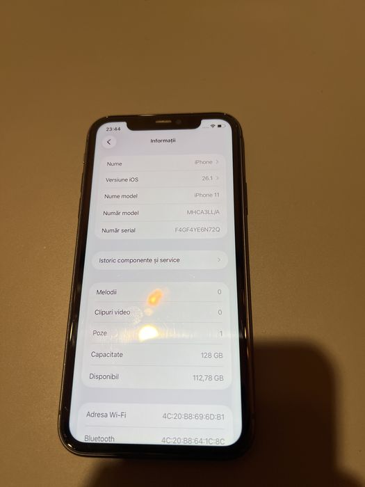 Iphone 11 128GB 100% Baterie 0 cicluri TOP