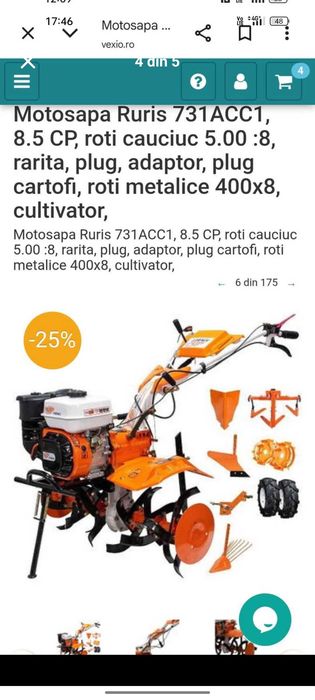 Motosapa Ruris 8,5 CP