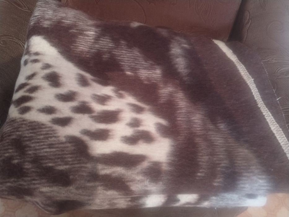 Одеяло полушерстяное детское советское