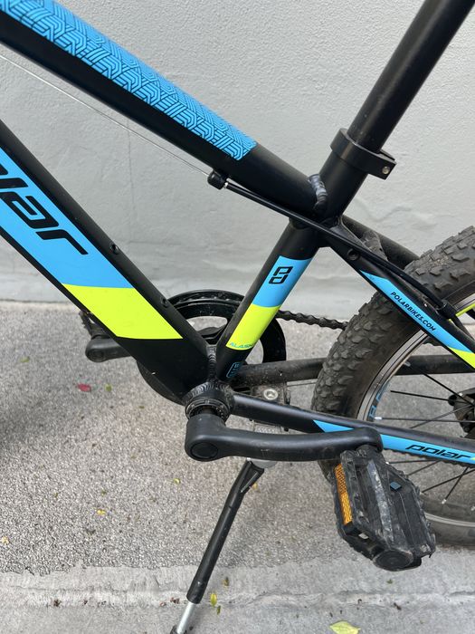Bicicleta Copii Devron Alaska - 20 Inch, Negru-Albastru