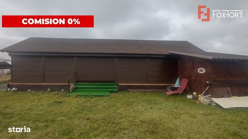 COMISION 0% Casa mobila + Teren de 859 mp, Sacalaz - Bransat la curent