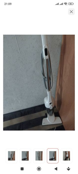 Продам б/у вертикальный пылесос,