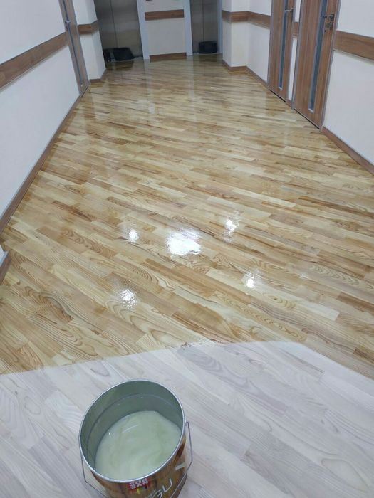 Шлиповка пол паркет ламинат