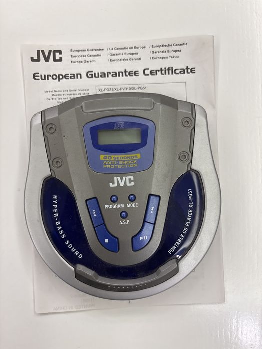 Cd portabil JVC  model XL-P31