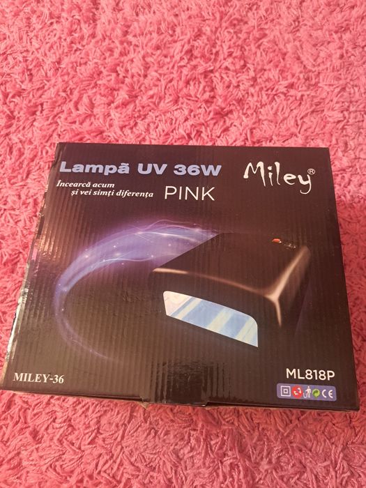 Lampa uv ptr unghii si pila electrica unghii