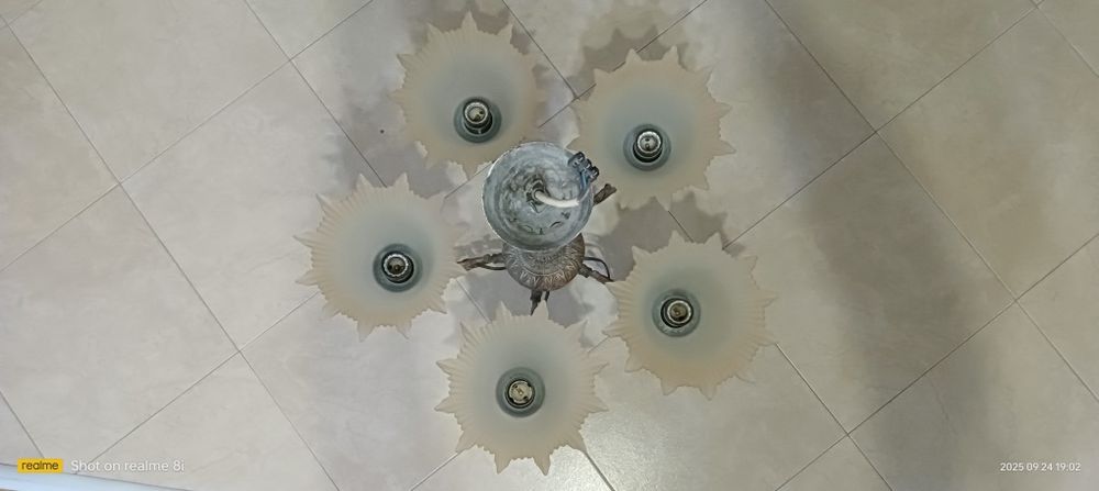 Ретро полилей - 5 крушки