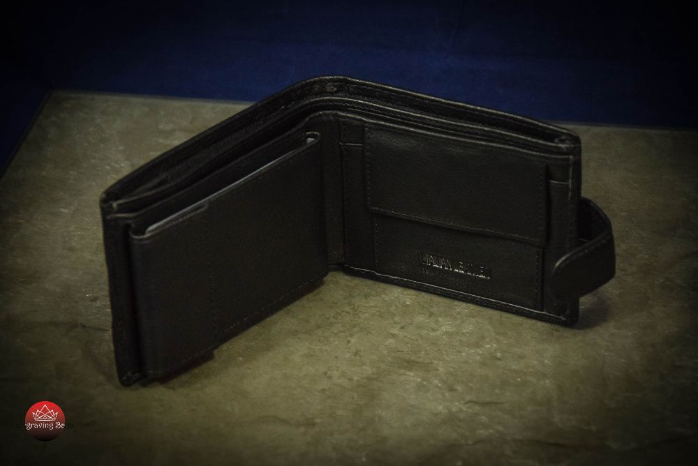 Персонализирано мъжко портмоне от италианска ЕСТЕСТВЕНА КОЖА