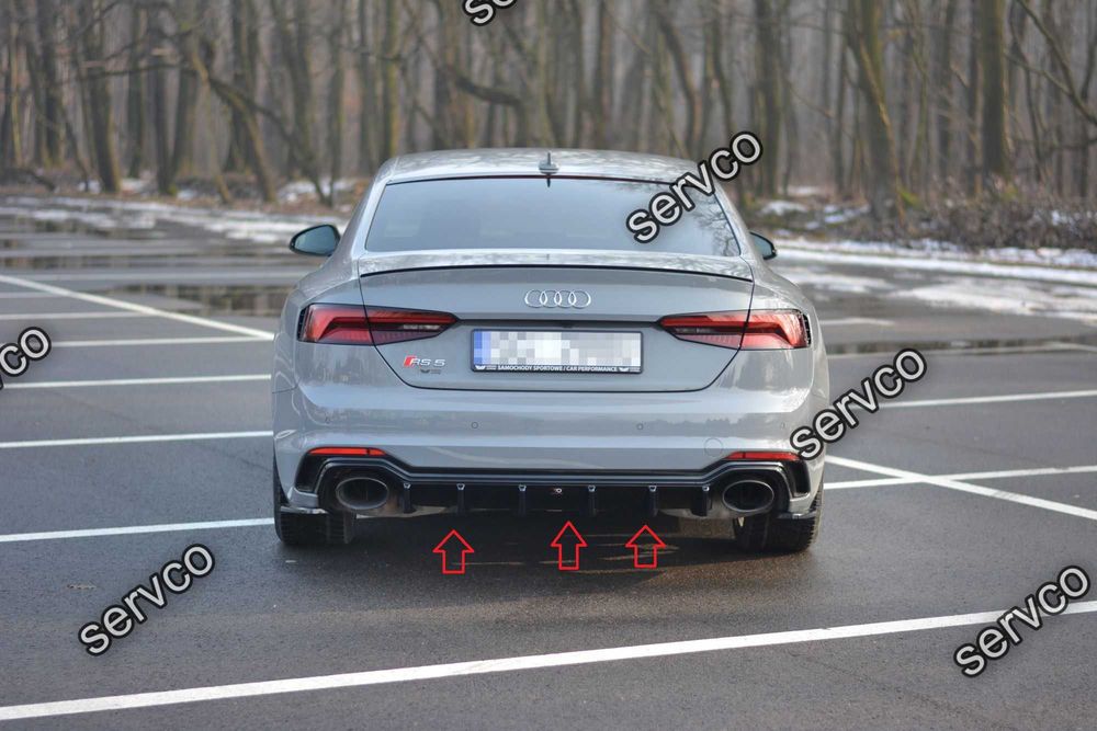 Pachet Body kit tuning Audi A5 RS5 Coupe Mk2 F5 2017-2019 v10 - Maxton
