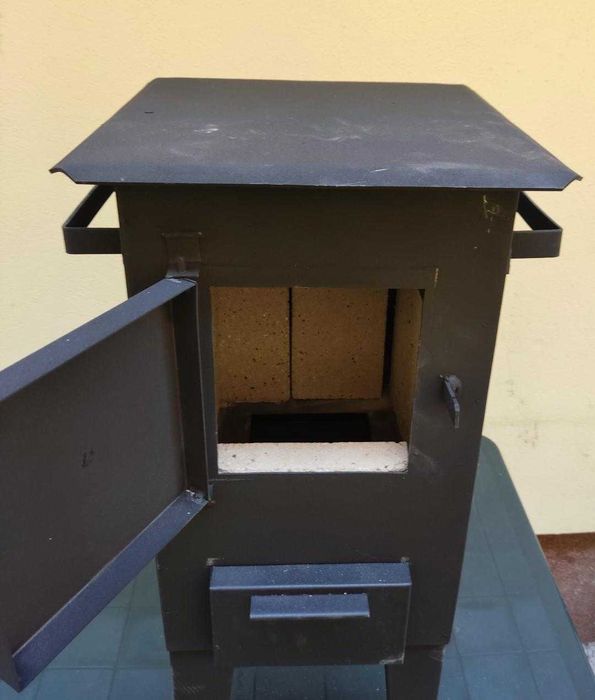 soba pentru camping model nou godin lemne samotat la interior