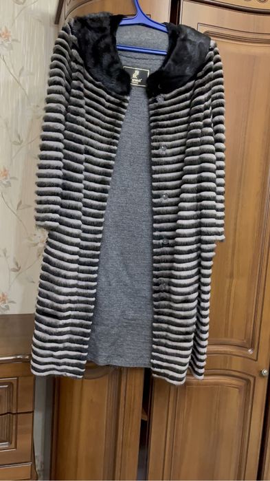 Норковое польто