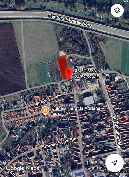 Vand teren extravilan 2000mp vis-a-vis de Str. Canepii