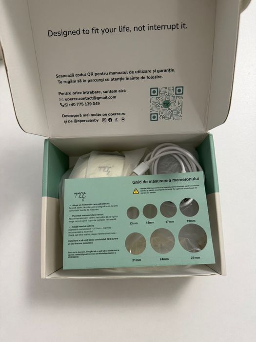 Pompa san Operce Baby Hands Free