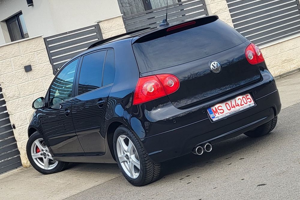 golf 5 GT, 1.6 MPI 102cp, navi, trapa