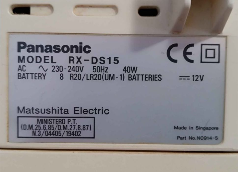 Panasonic Radio-Casett-CD