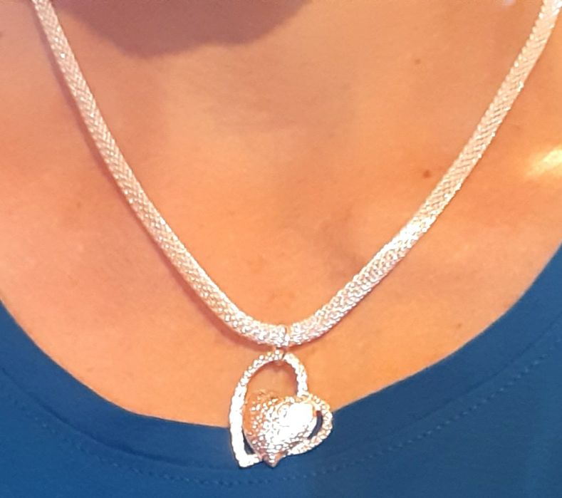 Ново сребърно колие