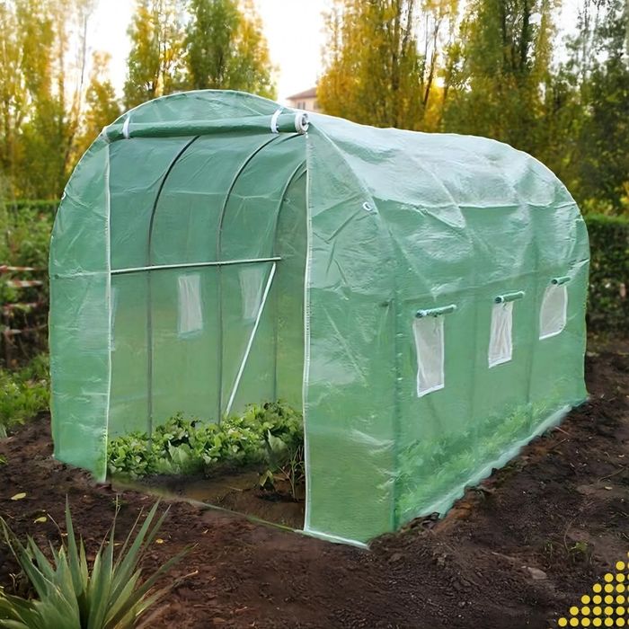 Резервно покривало за оранжерия 3x2x2м – Армирано UV , с цип и п