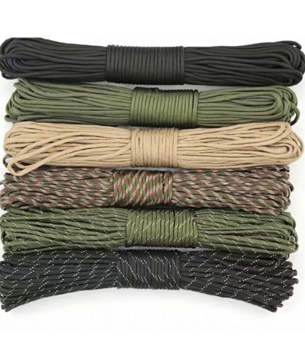 Тактически Paracord, здраво въже с дължина 30