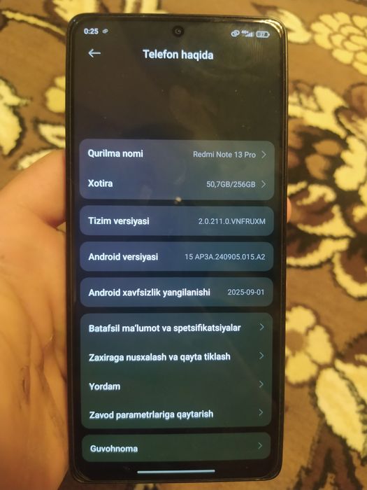 Redmi note 13 pro srochni sotiladi