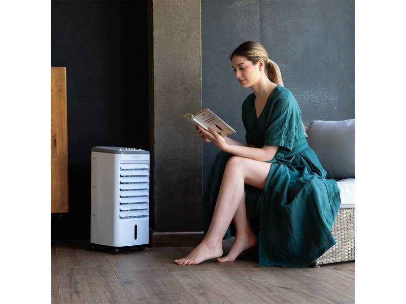 Мобилен Въздушен Охладител Cecotec EnergySilence 3500 Cool Compact - 65W, Бял