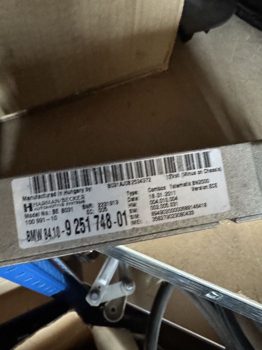 Комбокс за бмв ф10 ф11 ф25 ф26