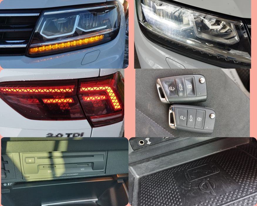 Vw Tiguan 4x4, highline, led ,pano, dsg,navi, volan încălzit, webasto