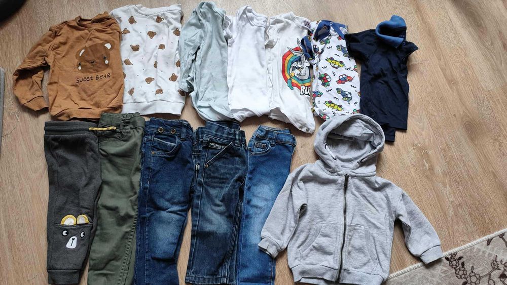 Лот детски дрехи размер 80-86