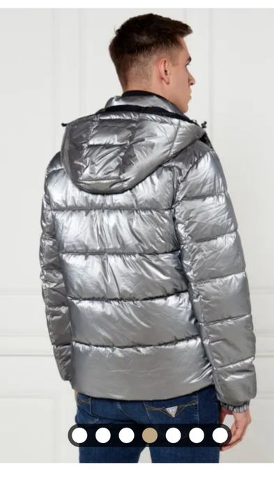 Geacă Guess Metalic Silver