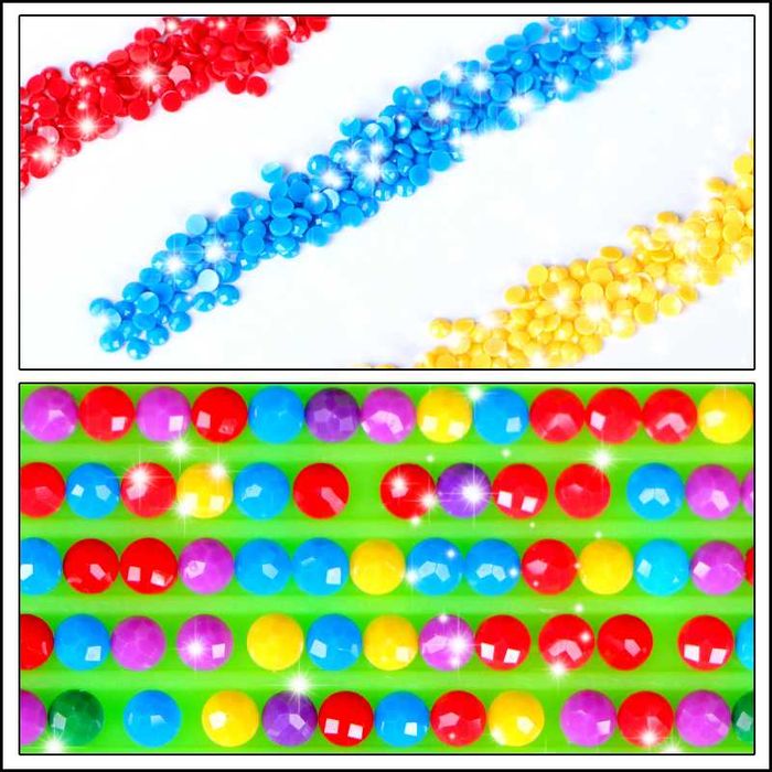 Диамантен гоблен ,№ 017,   30/40 см. 42 цвята 28.лв