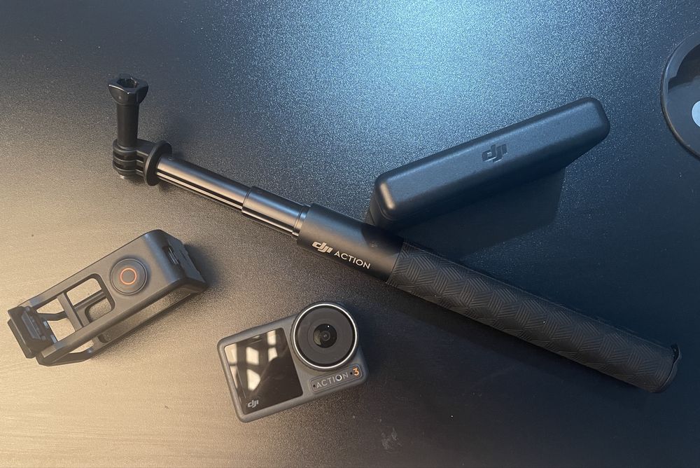DJI Osmo Action 3 Camera de Actiune 4K 12MP cu Accesorii