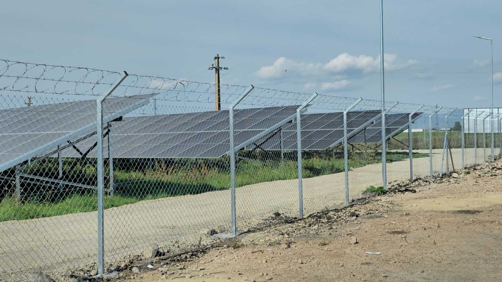 Plasa gard / panou gard bordurat /  gri antracit  / 1700x2500  x4mm