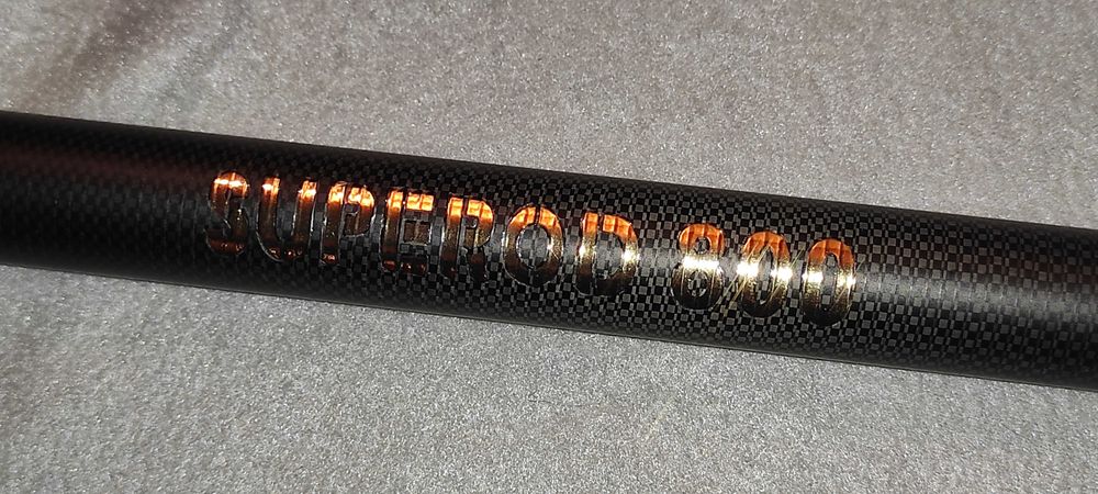 SUPEROD 800 varga undita pt. pescuit  fibra carbon - 8 metri