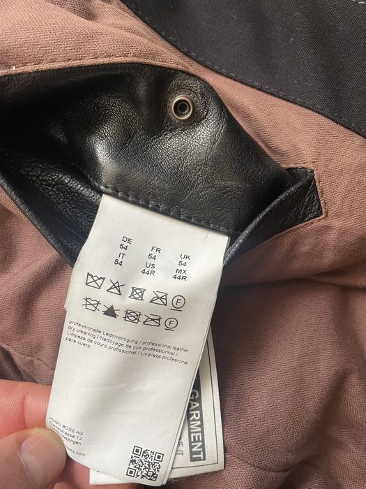 HUGO BOSS Orange  Joctor 1 Leather Jkt/мъжко кежено(естествена)яке XL